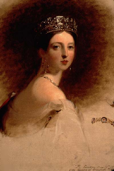 Thomas Sully Portrait of Queen Victoria (study)